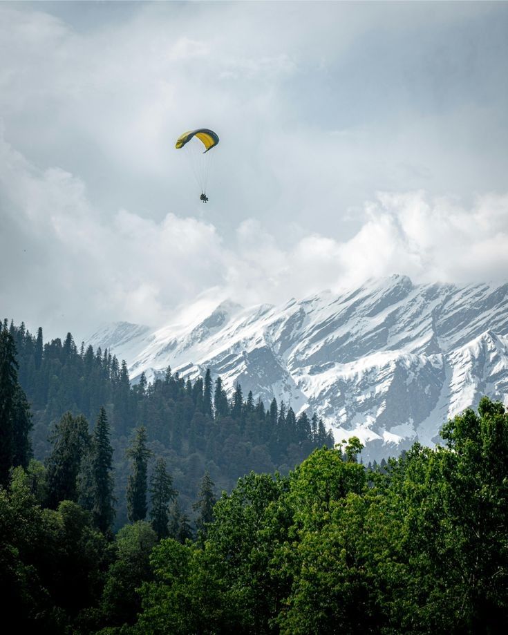 Scenic road trip through lush green meadows and mountains in Kashmir with local taxi service